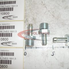 Külsőmenetes tömlővég  M16x1,5