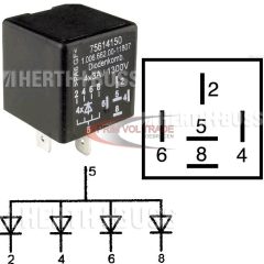 Dióda 4X3A/1300V