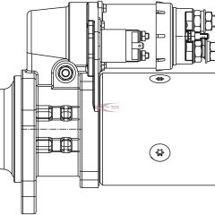 Indítómotor  24V 6,2kW