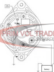 Generátor 24V 35A