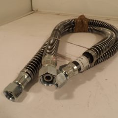 Féktömlő acél védőspirállal  2x18x1,5x685 mm kúpos