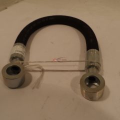 Kompresszor olajvezető cső 420 mm NW16 2X18 áteres