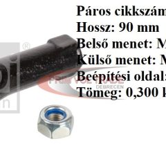 Kormányösszekötő gömbfej (JOBB)