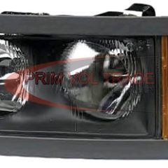 Fényszóró bal MAN F2000 H7/H7; elektromos ÁLL,