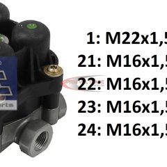 Négykörös védőszelep AE4646