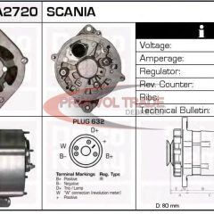 Generátor24V55A