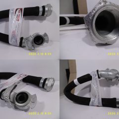 Szerelt Légféktömlő D28x8.5 L=620