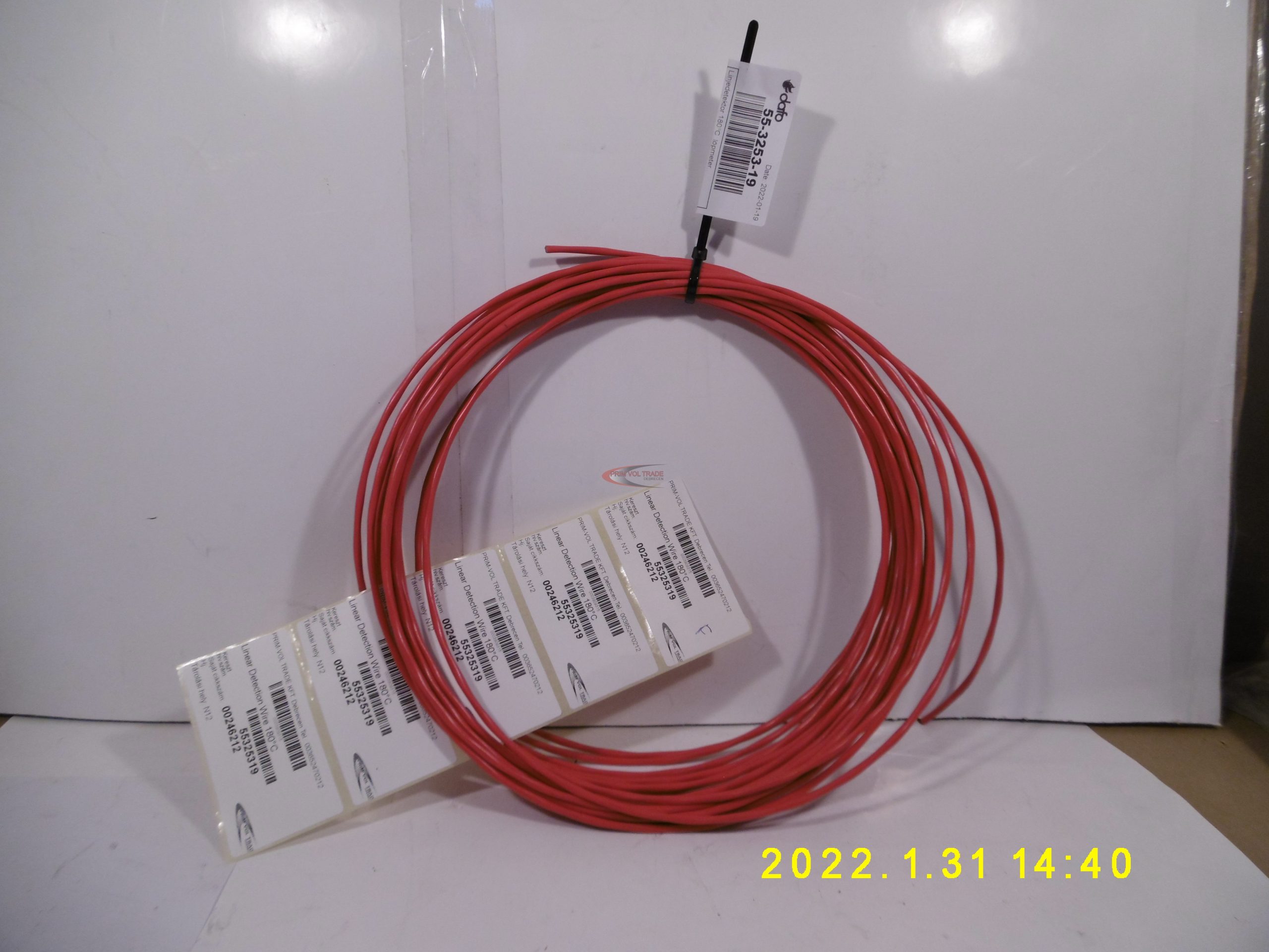 321347_0.jpg Lineáris érzékelő vezeték 180°C