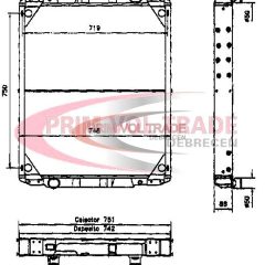 Vízhűtő - RENAULT TRUCKS