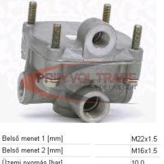 Relészelep AC574AA RE1115 Helyettesítője K127197
