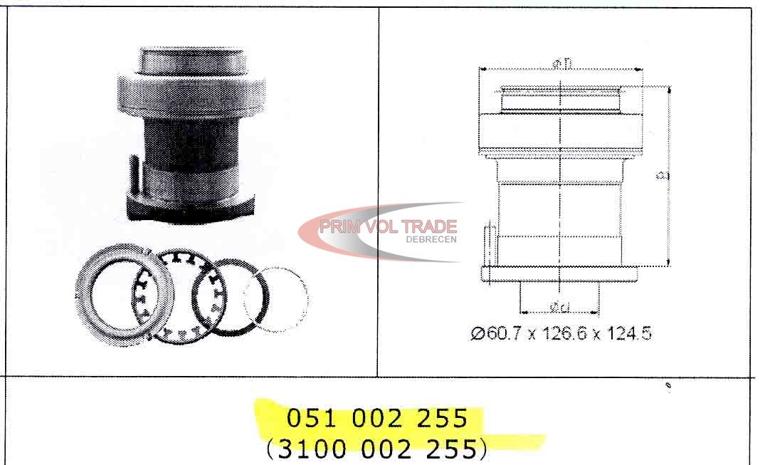 7102_0.jpg Kinyomócsapágy ACTROS egytárcsás
