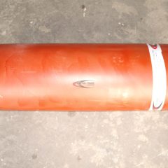 Kipufogódob D-10 ovális ( - - csonk)