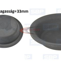 Membrán 20" lapos d=168mm 33mm