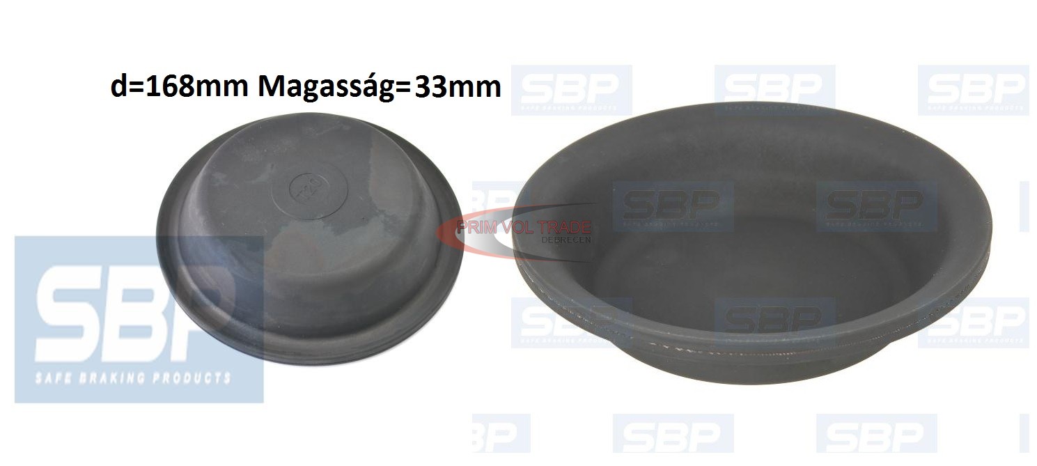 79170_0.jpg Membrán 20" lapos d=168mm 33mm