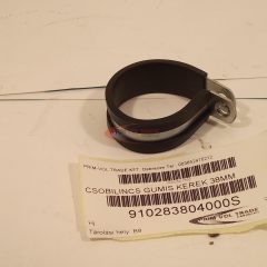 Csőbilincs gumis kerek 38 mm