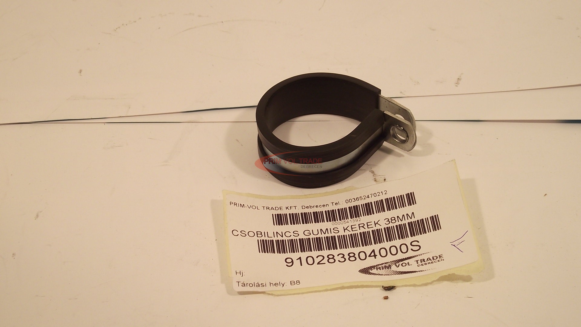81277_0.jpg Csőbilincs gumis kerek 38 mm