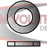Tömítő alátét NEOPRÉN gumi FEKETE